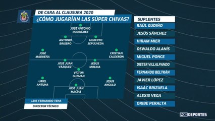 LUP: Así jugarían las 'Súper Chivas' en el Clausura 2020