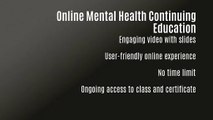 Education for Psychologists, Mental Health Professionals