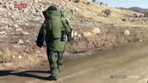 Jandarma, şehit bomba imha uzmanının görüntülerini paylaşmış