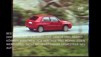 „Heritage Parts" - Ersatzteile für klassische Alfa Romeo, Fiat, Lancia und Abarth