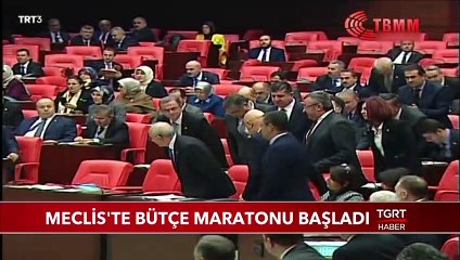 Meclis'te Bütçe Maratonu Başladı