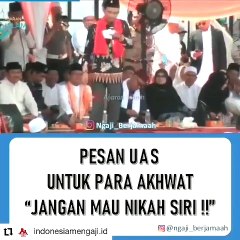Mellya juniarty sindir UAS lewat IG