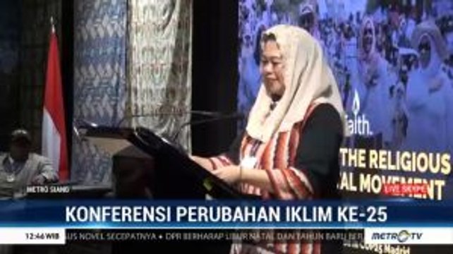 Yenny Wahid Ajak Dunia Internasional Peduli Perubahan Iklim