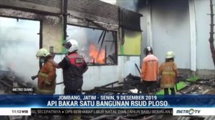 Gudang Penyimpanan Obat RSUD Ploso Terbakar