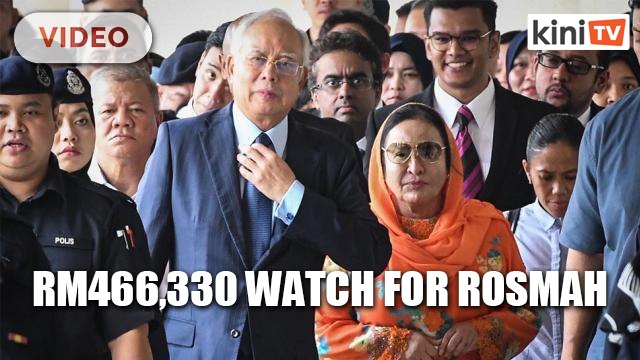 Najib explains why he spent RM466,330 on a watch for Rosmah