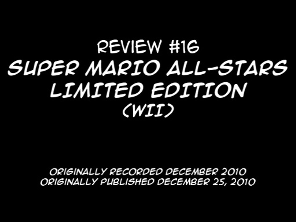 Review 16 - Super Mario All-Stars (Wii)
