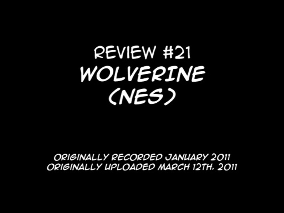 Review 21 - Wolverine (NES)