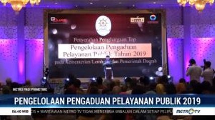13 Instansi Raih Penghargaan Pengelolaan Pengaduan Pelayanan Publik Terbaik 2019