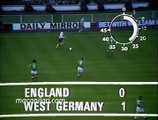 29.04.1972 - UEFA EURO 1972 Qualifying Play-Off Round 1st Leg England 1-3 West Germany