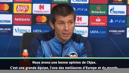 Groupe H - Celades : "L'Ajax est l'une des meilleures équipes d'Europe"