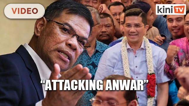Saifuddin: Are they going to improve the economy by attacking Anwar?