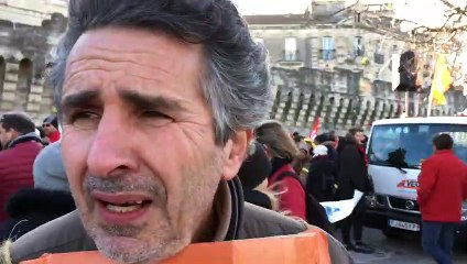 Manifestation contre la réforme des retraites à Avignon