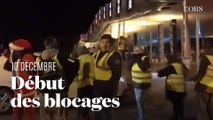 Grève du 10 décembre : les premières images des blocages