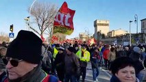Manifestation contre la réforme des retraites à Avignon : le départ du cortège