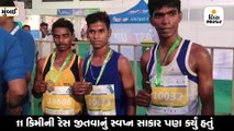 શૂઝ ખરીદવાના પણ પૈસા નહોતા, સ્પર્ધકે ખુલ્લા પગે દોડીને 11 કિમીની મેરેથોનમાં સિલ્વર મેડલ જીત્યો
