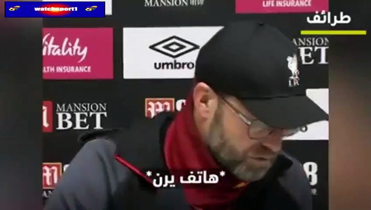 شاهد في هذا الفيديو كيف أثارت مكالمة طريفة سخرية كلوب..