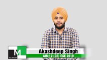 Face to Face with Akash Deep Singh (CE) AIR-12 ESE-IES 2019 IES Master
