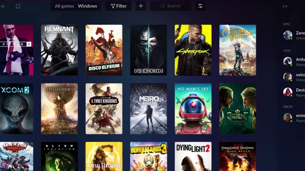GOG Galaxy 2.0 - Beta abierta