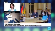 Ukraine summit: Putin, Zelensky meet for first time at Paris peace talks