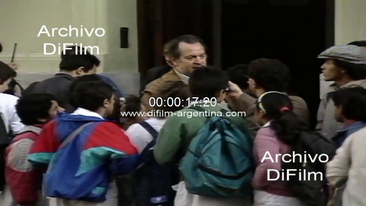 Pablo Liberman se reincorpora al Colegio Nacional Bartolome Mitre 1991