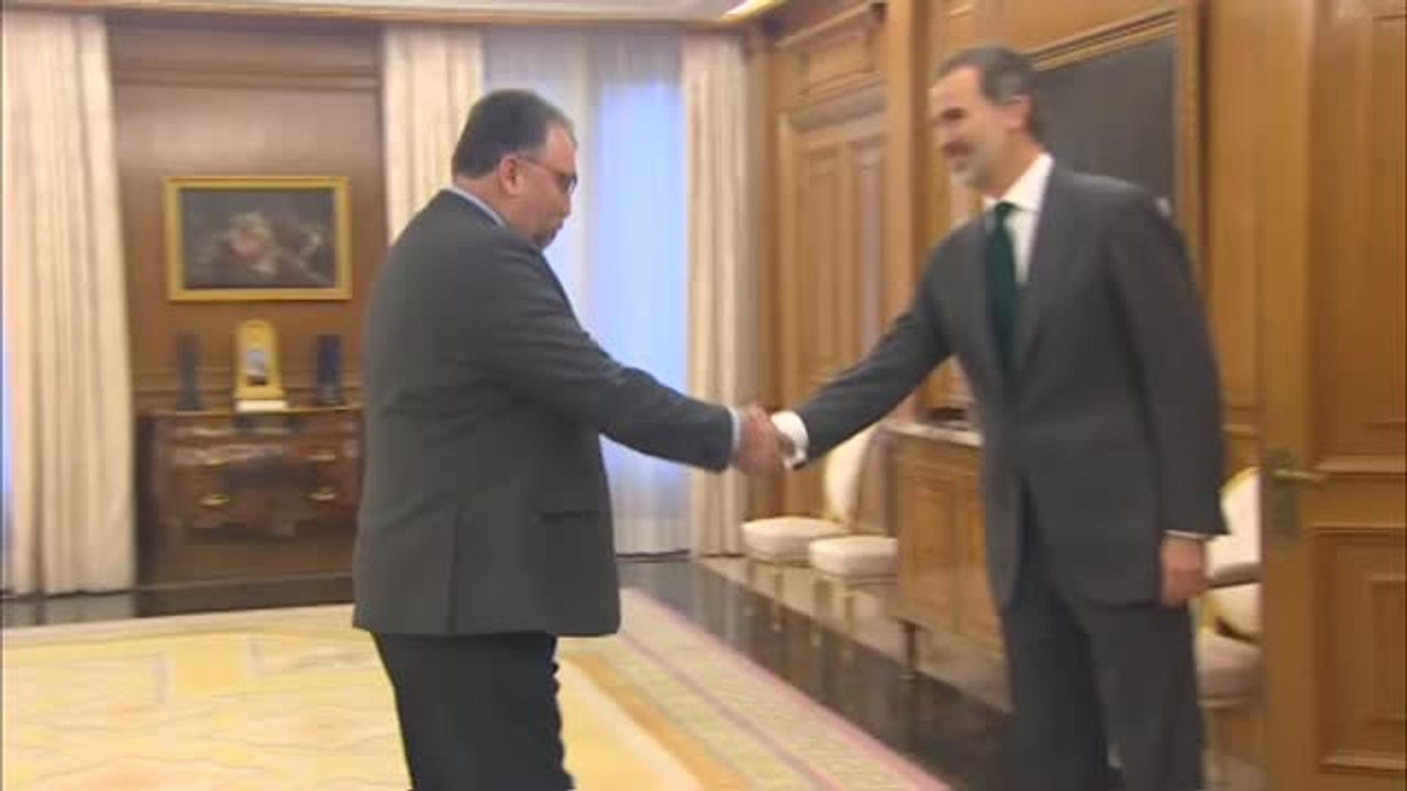 El rey inicia la ronda de consultas con los partidos