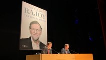 Feijóo durante la presentación del libro de Mariano Rajoy