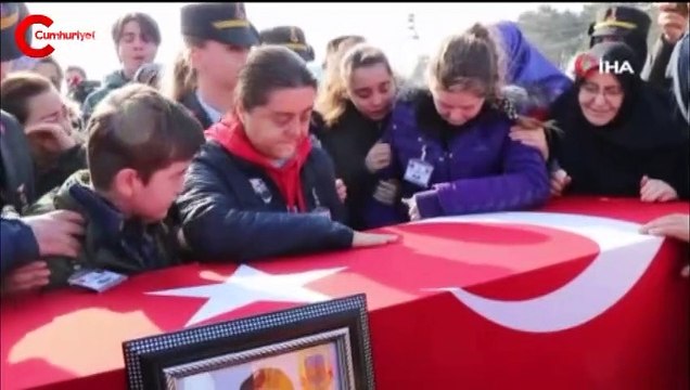 Şehit Uzman Çavuş Kemal Sayar son yolcuğuna uğurlandı
