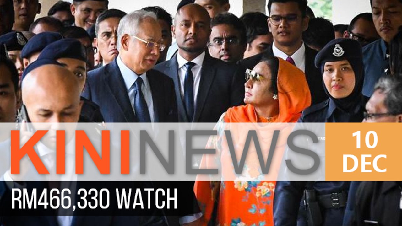 Najib spent almost RM500k on a watch for Rosmah | Kini News - 10 Dec