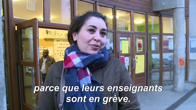 Retraites: accueil des enfants toujours très perturbées dans les écoles à Paris