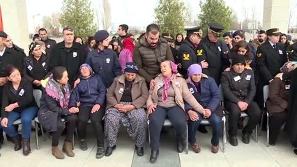 Bingöl'de şehit olan Astsubay Çavuş Halil Ulaş Yıldırım son yolculuğuna uğurlandı