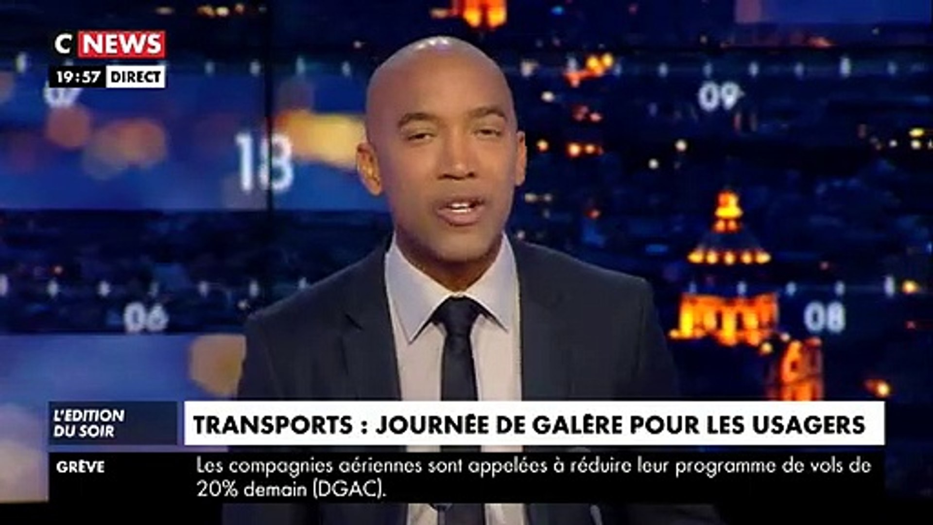Journalistes Cnews Une journaliste de CNews embrassée de force en plein direct hier soir par  un passant dans la rue - VIDEO - Vidéo Dailymotion