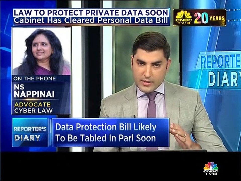 The current draft of the Personal Data Protection Bill is much tighter than what it was in the 2018 draft, says cyber law advocate NS Nappinai