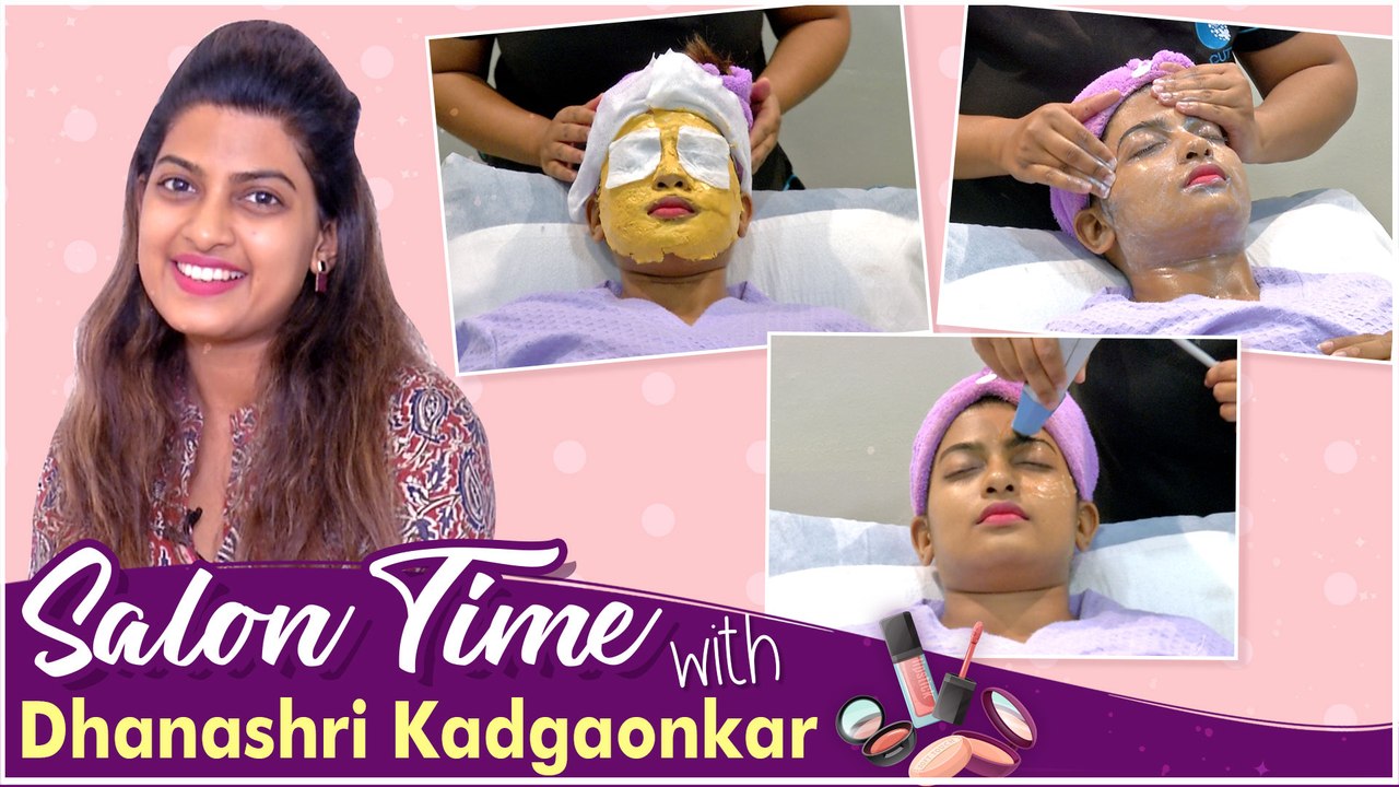 Dhanashri Kadgaonkar Pampers Herself With Skin...