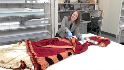 Conserving a 19th-Century American Dress
