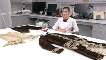 Conserving an 18th-Century Court Suit
