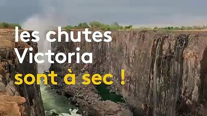 Zimbabwe : la sécheresse met en péril les chutes Victoria