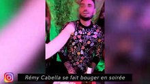 Rémy Cabella se fait bouger en soirée