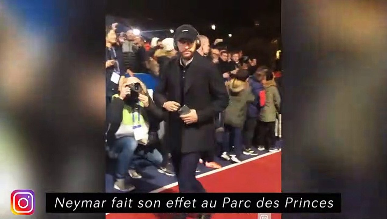 Neymar fait son effet au parc de princes
