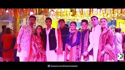 Aiman Khan and Muneeb Butt Mehndi Function