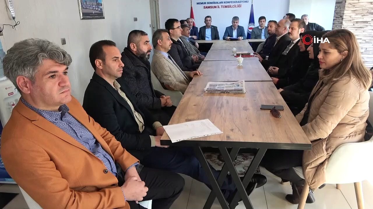 Memur-Sen Samsun İl Temsilcisi ve Eğitim-Bir-Sen 1 No'lu Şube Başkanı Hamdi Yıldız: 'Mazlumların çığlığı olacağız'