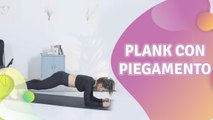 Plank con piegamento - Vivere più Sani