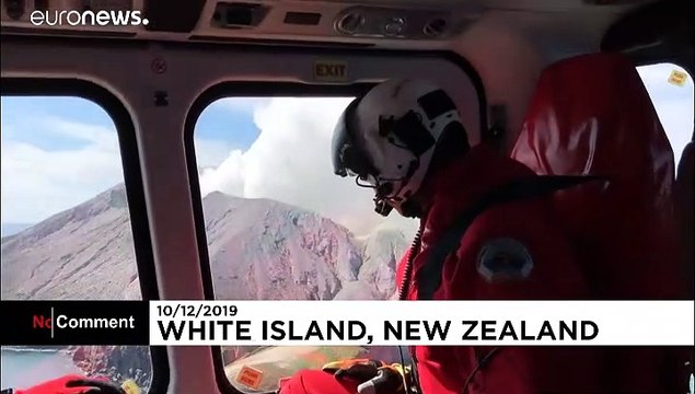 Новая Зеландия: спасение пострадавших при извержении
