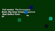 Full version  The Economics Book: Big Ideas Simply Explained  Best Sellers Rank : #4