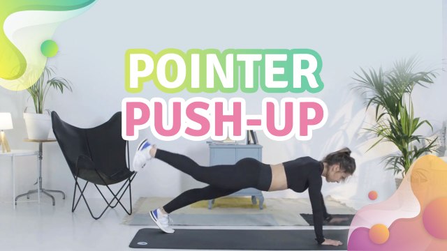 Pointer push-up - Step to Health