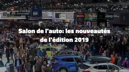 Salon de l'auto: les nouveautés de l'édition 2019