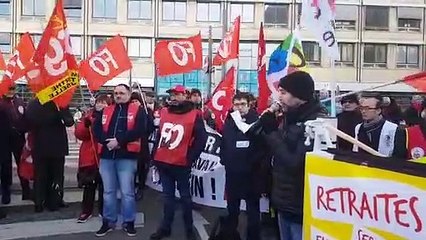 À Nancy, le cortège s'est mis en marche sur l'air de L'Internationale"