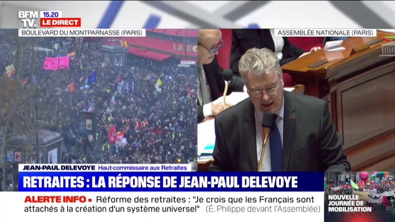Réforme des retraites: "Mon parcours prouve mon souci de transparence" déclare Jean-Paul Delevoye