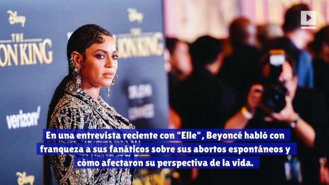 Los abortos espontáneos de Beyoncé la empujaron a buscar un propósito más profundo