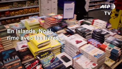 En Islande, une avalanche de livres sous le sapin de Noël