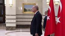 Belarus Büyükelçisi Rybak, Erdoğan'a güven mektubu sundu